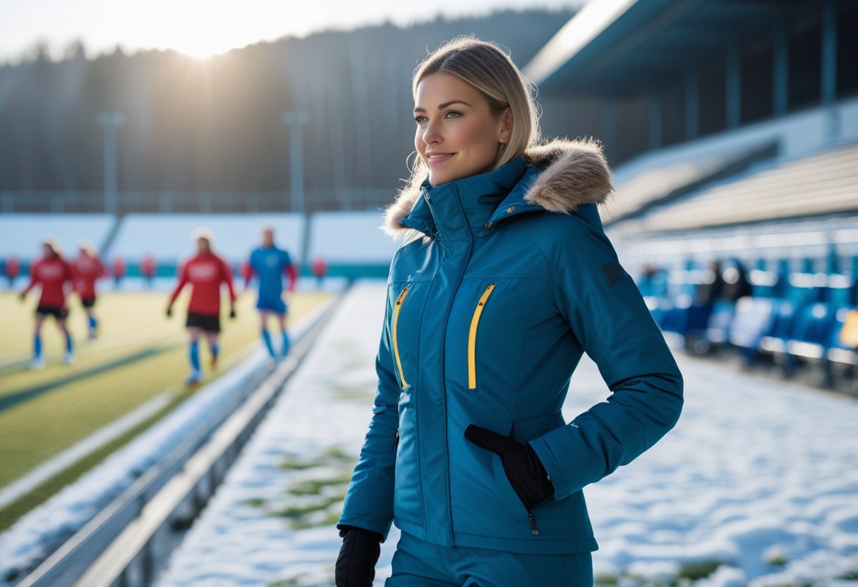 Saadan finder du den perfekte flyverdragt til kvinder tilbud til vinterens fodboldkampe